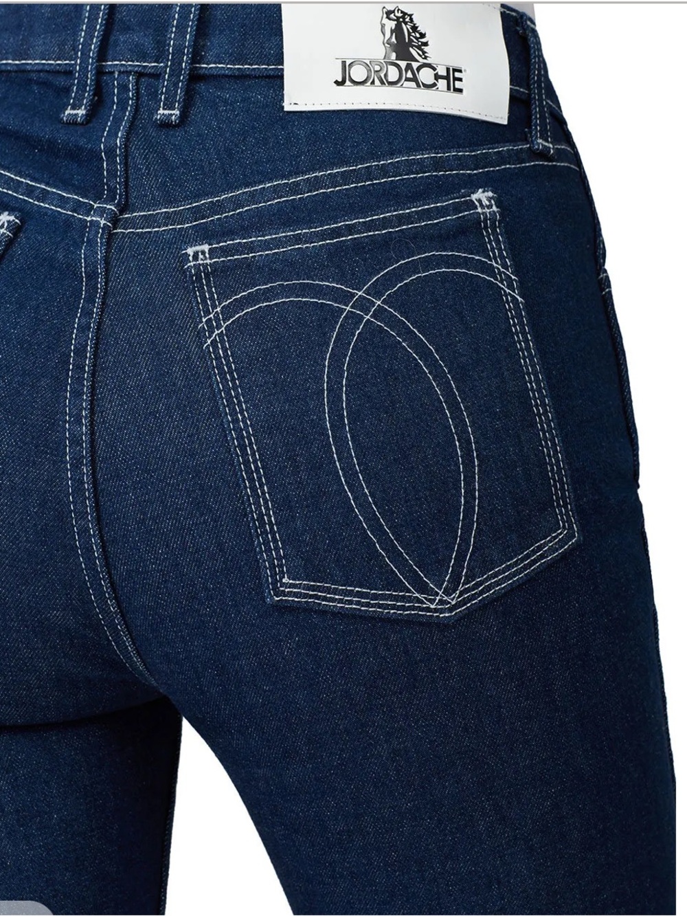 Dark blue vintage crop jordache size 29